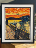 Edvard Munch 'The Scream' Quilled Paper Picture