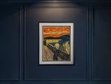 Edvard Munch 'The Scream' Quilled Paper Picture