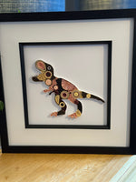 Quilled Paper Dinosaur Picture