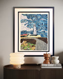 St. Mary's Lighthouse Quilled Paper Picture