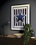 Newcastle United Star Quilled Paper Picture