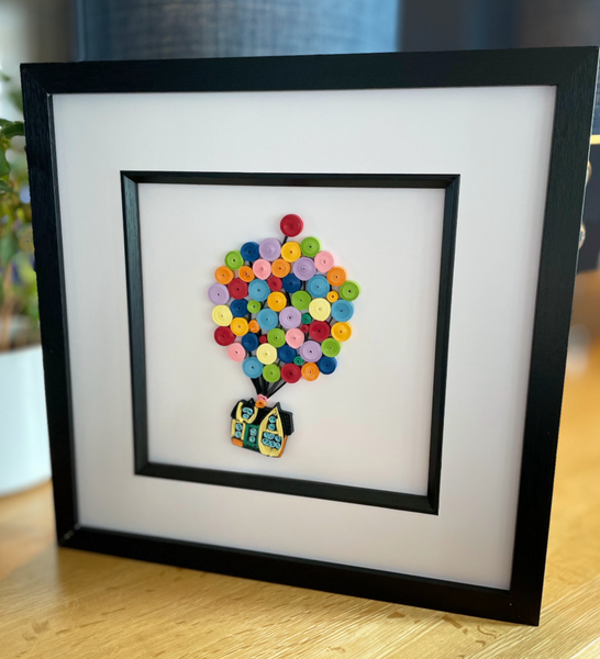 Quilled Paper 'Up' Picture