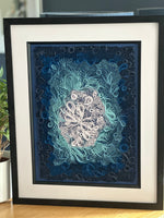 Quilled Paper Pictures Fire, Ice & Earth