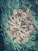 Quilled Paper Pictures Fire, Ice & Earth