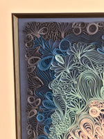 Quilled Paper Pictures Fire, Ice & Earth