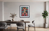 Frida Kahlo (Red Dress)
