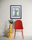 Dinosaur Quilled Paper Picture