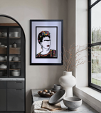Frida Khalo Quilled Paper Picture