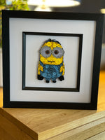 Quilled Paper Minion Picture