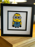 Quilled Paper Minion Picture