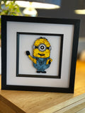 Quilled Paper Minion Picture