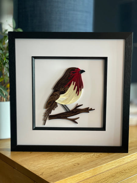 Quilled Robin Picture