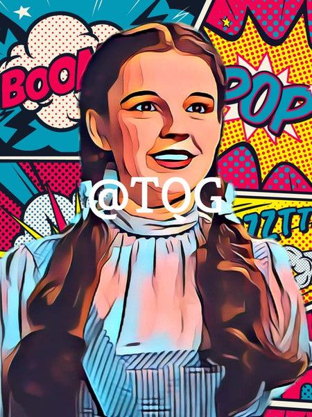 Judy Garland as Dorothy Gale Pop Art Digital Download